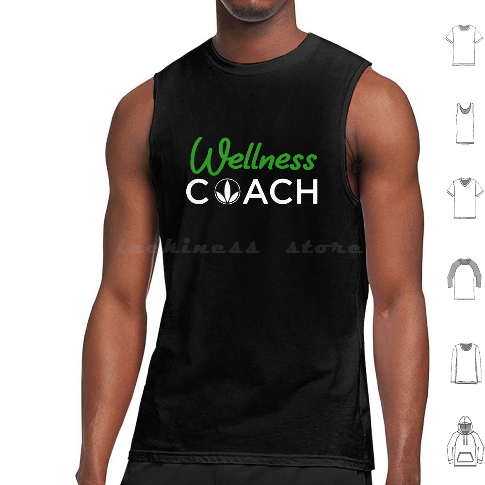Nutrition For Fitness And Wellness - Wellness Tank Tops Baskı Pamuk Beslenme