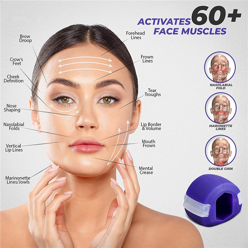 Jawline egzersiz yüz çene kas  - Nutrition And Fitness incelemesi ve fiyatı