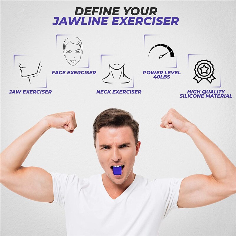 Jawline egzersiz yüz çene kas  - Nutrition And Fitness incelemesi ve fiyatı